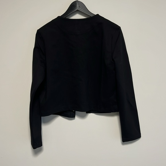 H&M black gold button jacket sz medium new - Picture 5 of 5